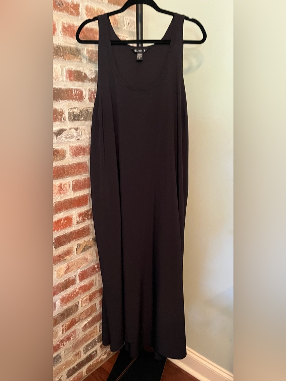 Athleta Presidio Traveler Maxi Dress in black | size 1X - Picture 2 of 7